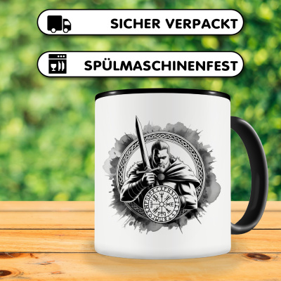 Tasse mit dem Motiv Tyr Gott des Krieges - Ansicht 4