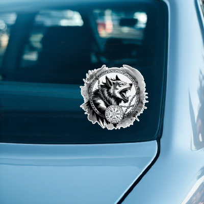 Fenrir der Wolf Aufkleber - Ansicht 3