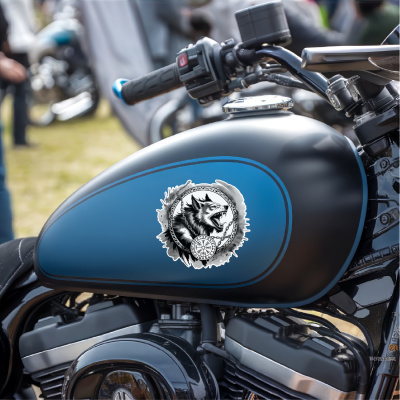 Fenrir der Wolf Aufkleber - Ansicht 8