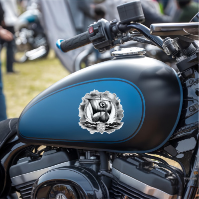 Wikinger Langschiff Aufkleber - Ansicht 8