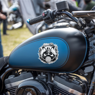 Wikinger mit xten Aufkleber - Ansicht 8