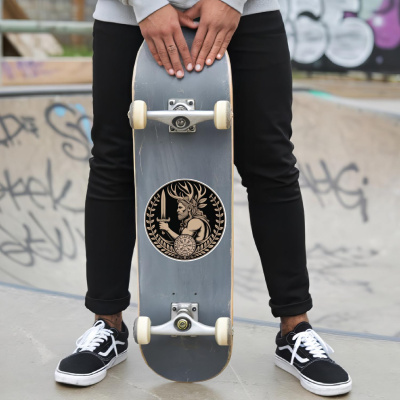 Frey Gott des Friedens Sepia Aufkleber - Ansicht 6