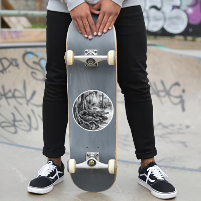 Alligator in der Wildnis Aufkleber Bunt - Ansicht 6