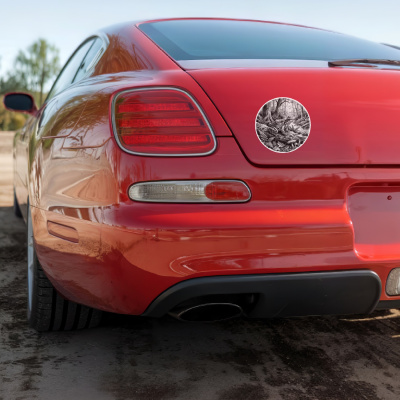 Frosch in der Wildnis Aufkleber Bunt - Ansicht 4