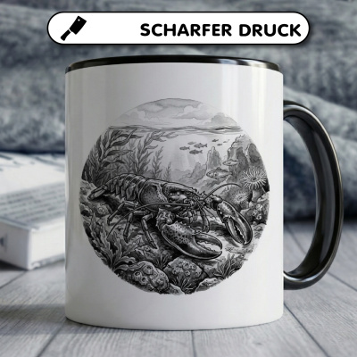 Tasse mit dem Motiv Hummer in der Wildnis - Ansicht 5