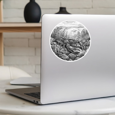 Hummer in der Wildnis Aufkleber Bunt - Ansicht 5