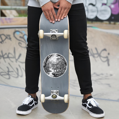 Jaguar in der Wildnis Aufkleber Bunt - Ansicht 6