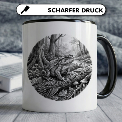 Tasse mit dem Motiv Kr�te in der Wildnis - Ansicht 5