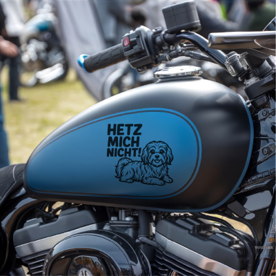 Havaneser Hetz mich nicht! Aufkleber - Ansicht 8