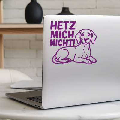 Magyar Vizsla Hetz mich nicht! Aufkleber - Ansicht 5