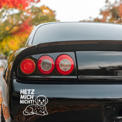 Malteser Hetz mich nicht! Aufkleber - Ansicht 3