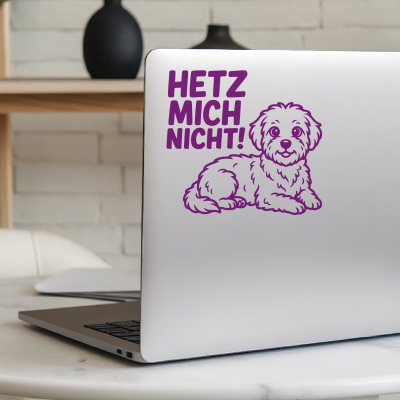 Malteser Hetz mich nicht! Aufkleber - Ansicht 5