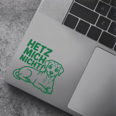 Rhodesian Ridgeback Hetz mich nicht! Aufkleber - Ansicht 7