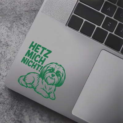Shih-Tzu Hetz mich nicht! Aufkleber - Ansicht 7