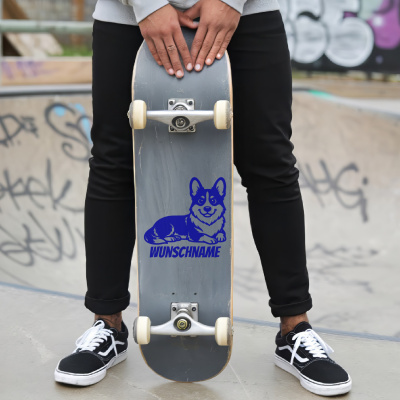 Corgi mit Name Aufkleber - Ansicht 6