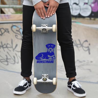 Riesenschnauzer mit Name Aufkleber - Ansicht 6