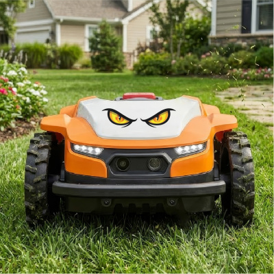 Feuer Augen Aufkleber Cartoon - Ansicht 3