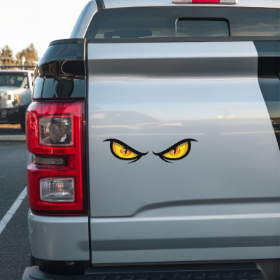 Feuer Augen Aufkleber Cartoon - Ansicht 5