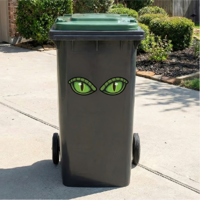 Schlangen Augen Aufkleber Cartoon - Ansicht 4