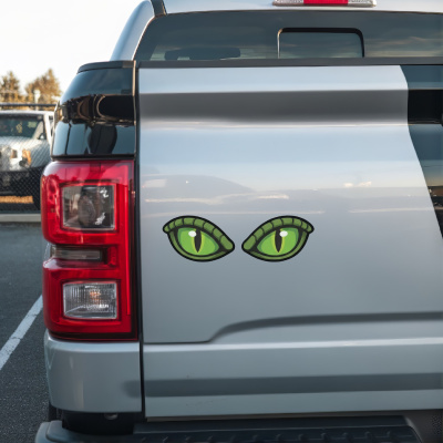 Schlangen Augen Aufkleber Cartoon - Ansicht 5