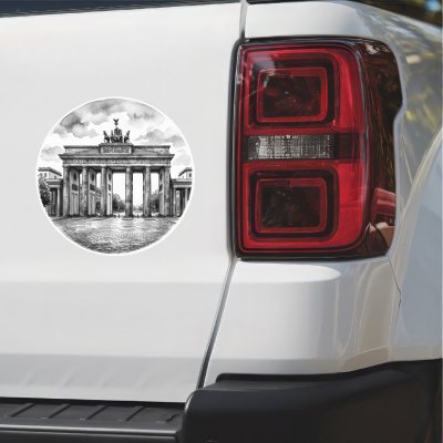 Brandenburger Tor aus Deutschland Berlin Aufkleber - Ansicht 2