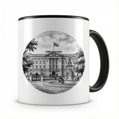 Tasse mit  Buckingham Palace aus Gro�britannien London 