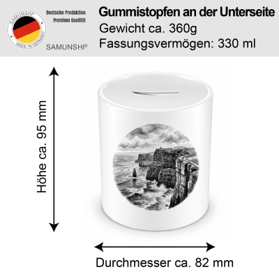 Spardose mit dem Motiv   Cliffs of Moher aus Irland County Clare - Ansicht 2