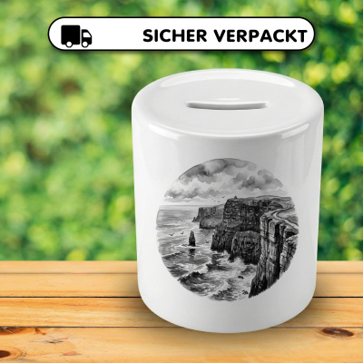 Spardose mit dem Motiv   Cliffs of Moher aus Irland County Clare - Ansicht 4