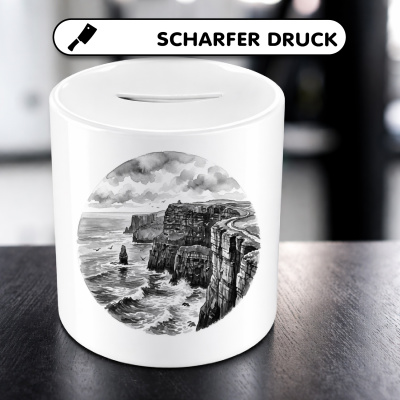 Spardose mit dem Motiv   Cliffs of Moher aus Irland County Clare - Ansicht 5