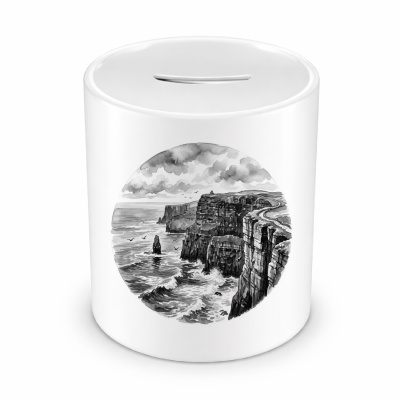 Spardose mit dem Motiv   Cliffs of Moher aus Irland County Clare