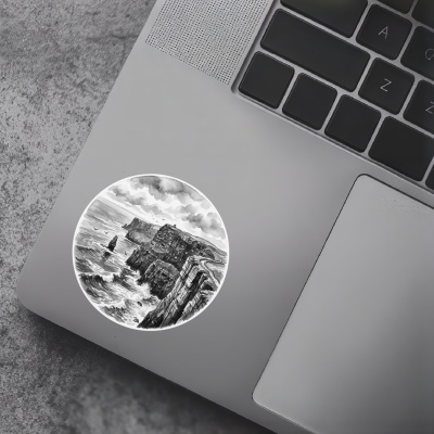 Cliffs of Moher aus Irland County Clare Aufkleber - Ansicht 5