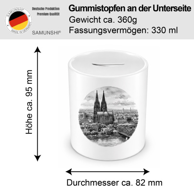 Spardose mit dem Motiv K�lner Dom aus Deutschland K�ln - Ansicht 2
