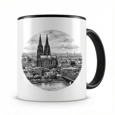 Tasse mit  K�lner Dom aus Deutschland K�ln 