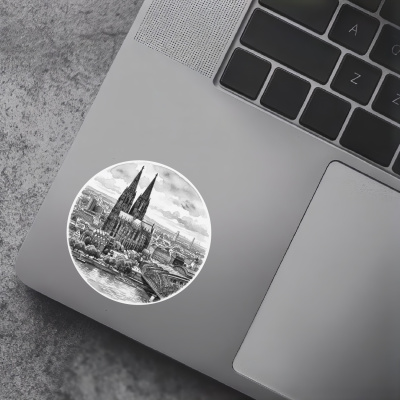 K�lner Dom aus Deutschland K�ln Aufkleber - Ansicht 5