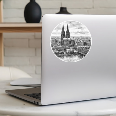 K�lner Dom aus Deutschland K�ln Aufkleber - Ansicht 8