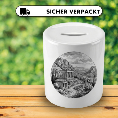 Spardose mit dem Motiv Delphi aus Griechenland - Ansicht 4