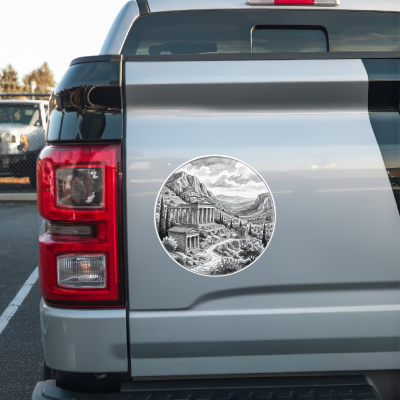 Delphi aus Griechenland Aufkleber - Ansicht 2