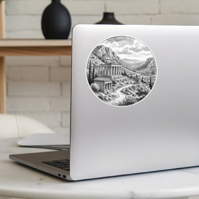 Delphi aus Griechenland Aufkleber - Ansicht 8