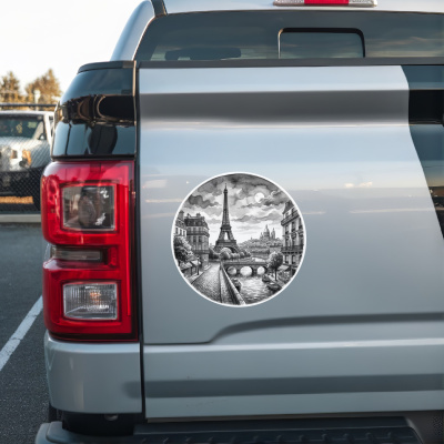 Eiffelturm aus Frankreich Paris Aufkleber - Ansicht 2