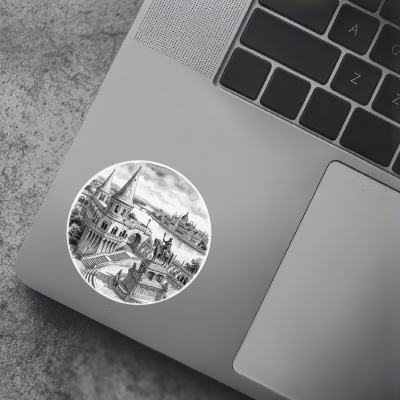 Fischerbastei aus Ungarn Budapest Aufkleber - Ansicht 5