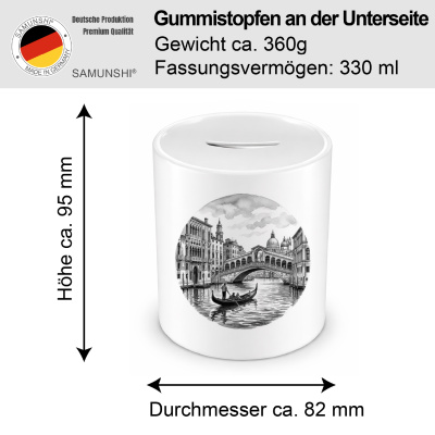 Spardose mit dem Motiv Canal Grande aus Italien Venedig - Ansicht 2