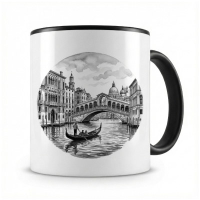 Tasse mit  Canal Grande aus Italien Venedig 
