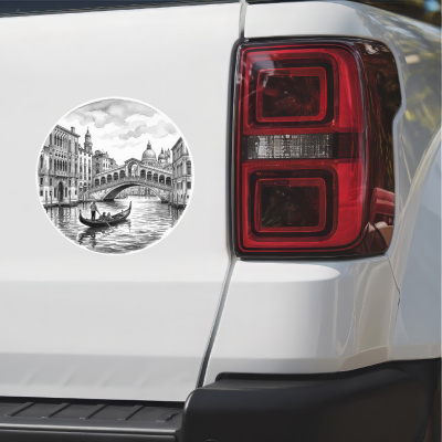 Canal Grande aus Italien Venedig Aufkleber - Ansicht 2