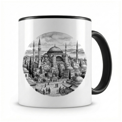 Tasse mit  Hagia Sophia aus der T�rkei Istanbul 