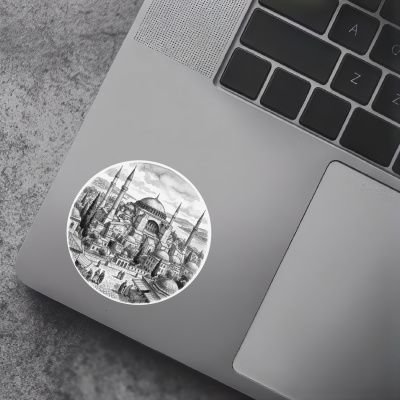 Hagia Sophia aus der T�rkei Istanbul Aufkleber - Ansicht 5