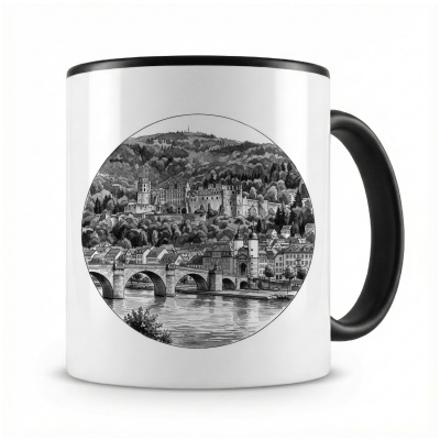 Tasse mit  Heidelberger Schloss aus Deutschland 