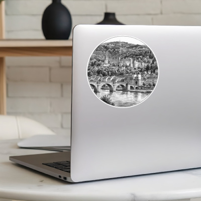 Heidelberger Schloss aus Deutschland Aufkleber - Ansicht 8