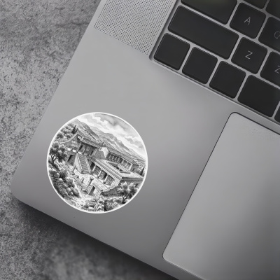 Palast von Knossos aus Griechenland Kreta Aufkleber - Ansicht 5