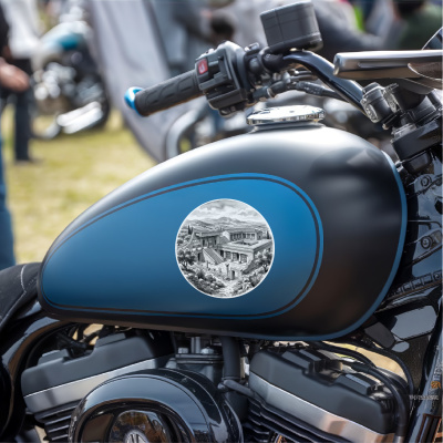 Palast von Knossos aus Griechenland Kreta Aufkleber - Ansicht 7