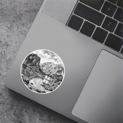 K�nigssee aus Deutschland Bayern Aufkleber - Ansicht 5